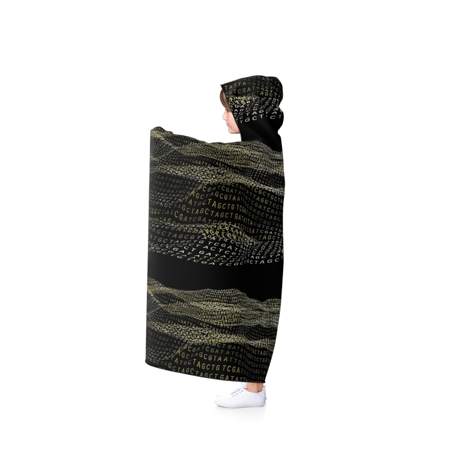 Hacker? Genome-lover gnome? It's still a Hooded Blanket