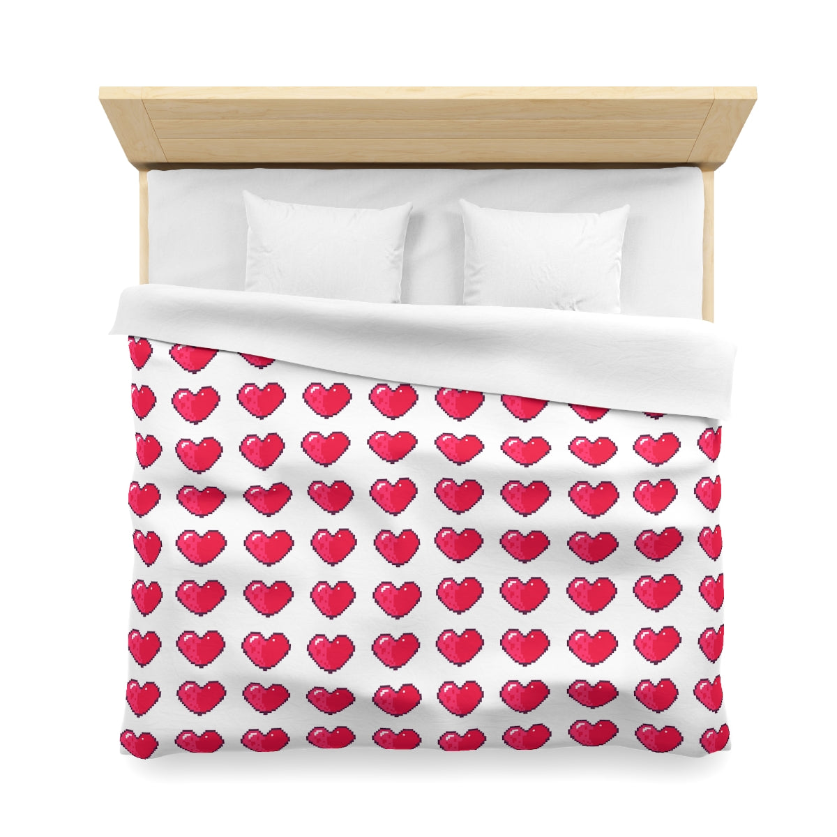 Microfiber Duvet Cover - 8bit Love