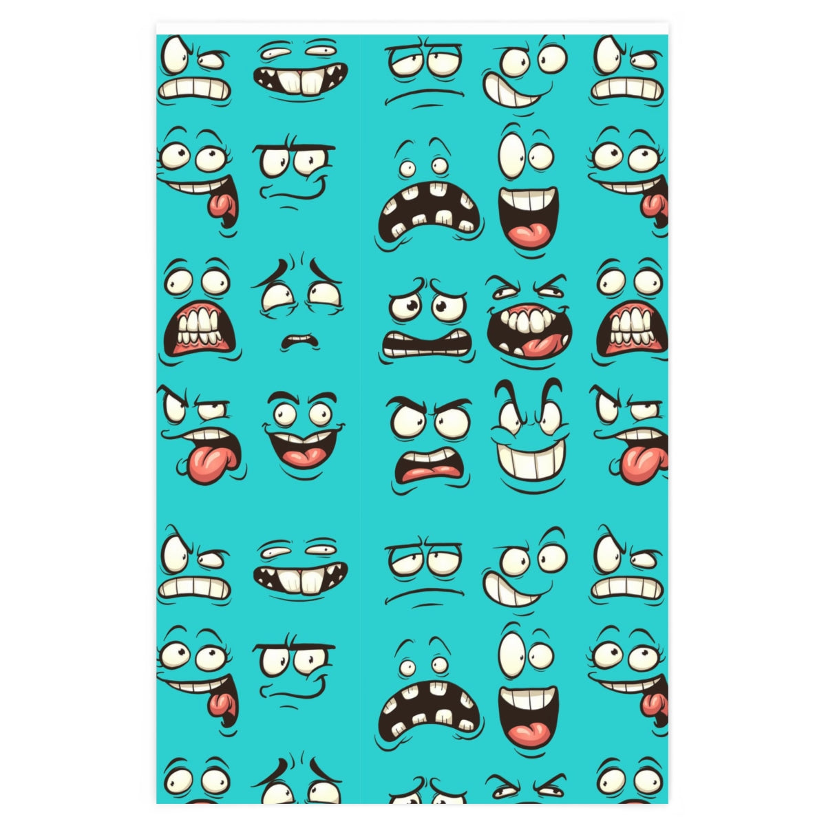 Wrapping Paper for their Darn Faces