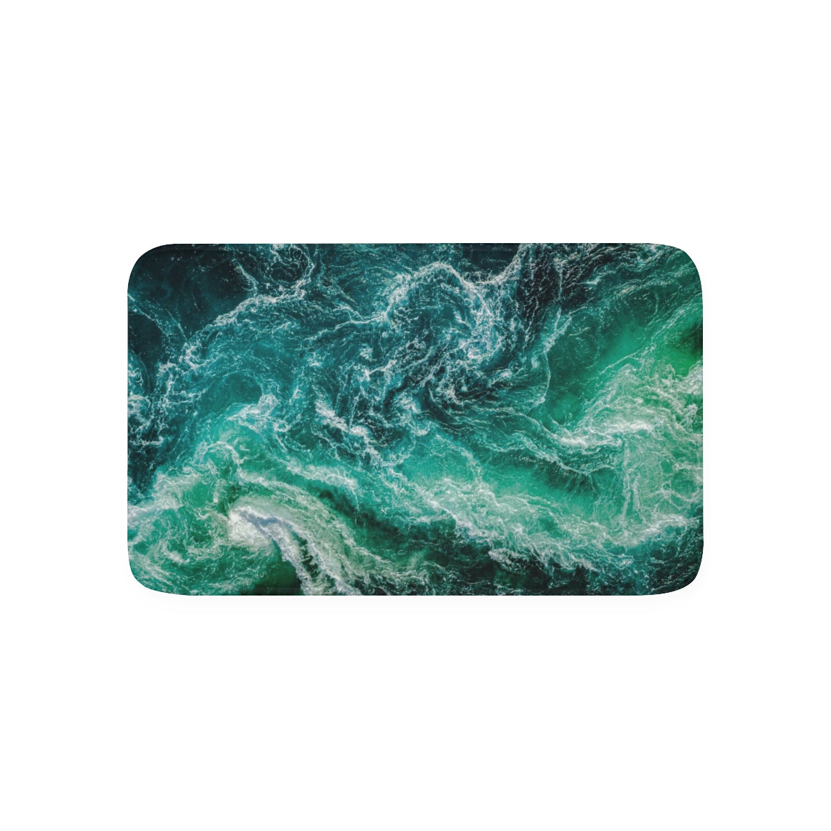Memory Foam Bath Mat - Ocean 1.0
