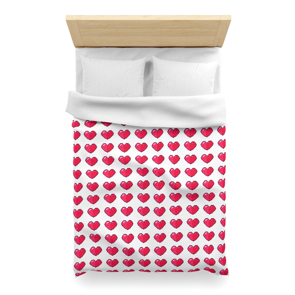 Microfiber Duvet Cover - 8bit Love
