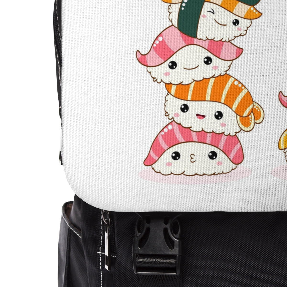 Sushi is Life - Unisex Casual Shoulder Backpack
