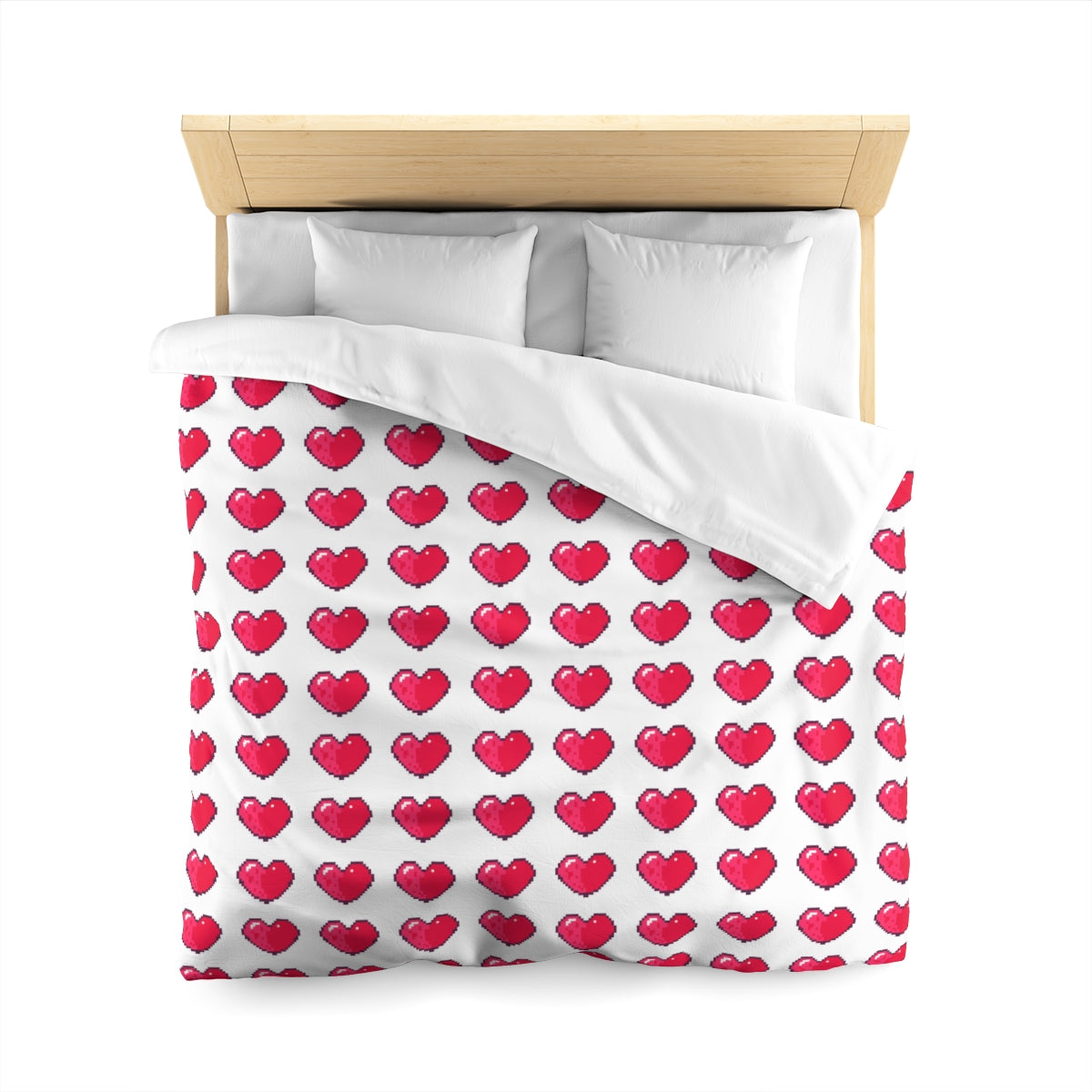 Microfiber Duvet Cover - 8bit Love