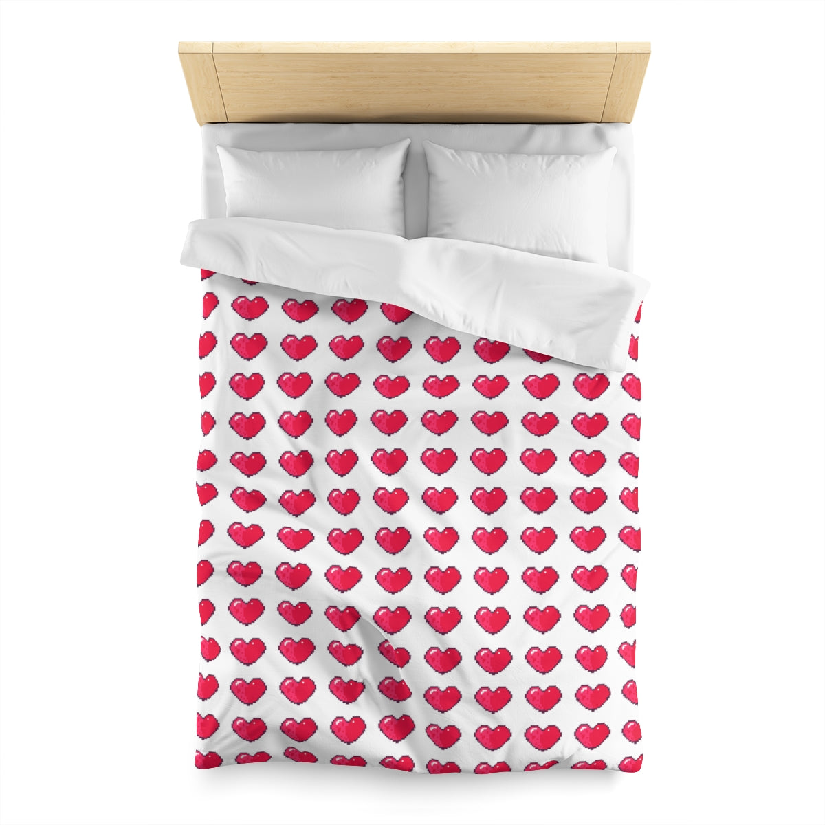 Microfiber Duvet Cover - 8bit Love