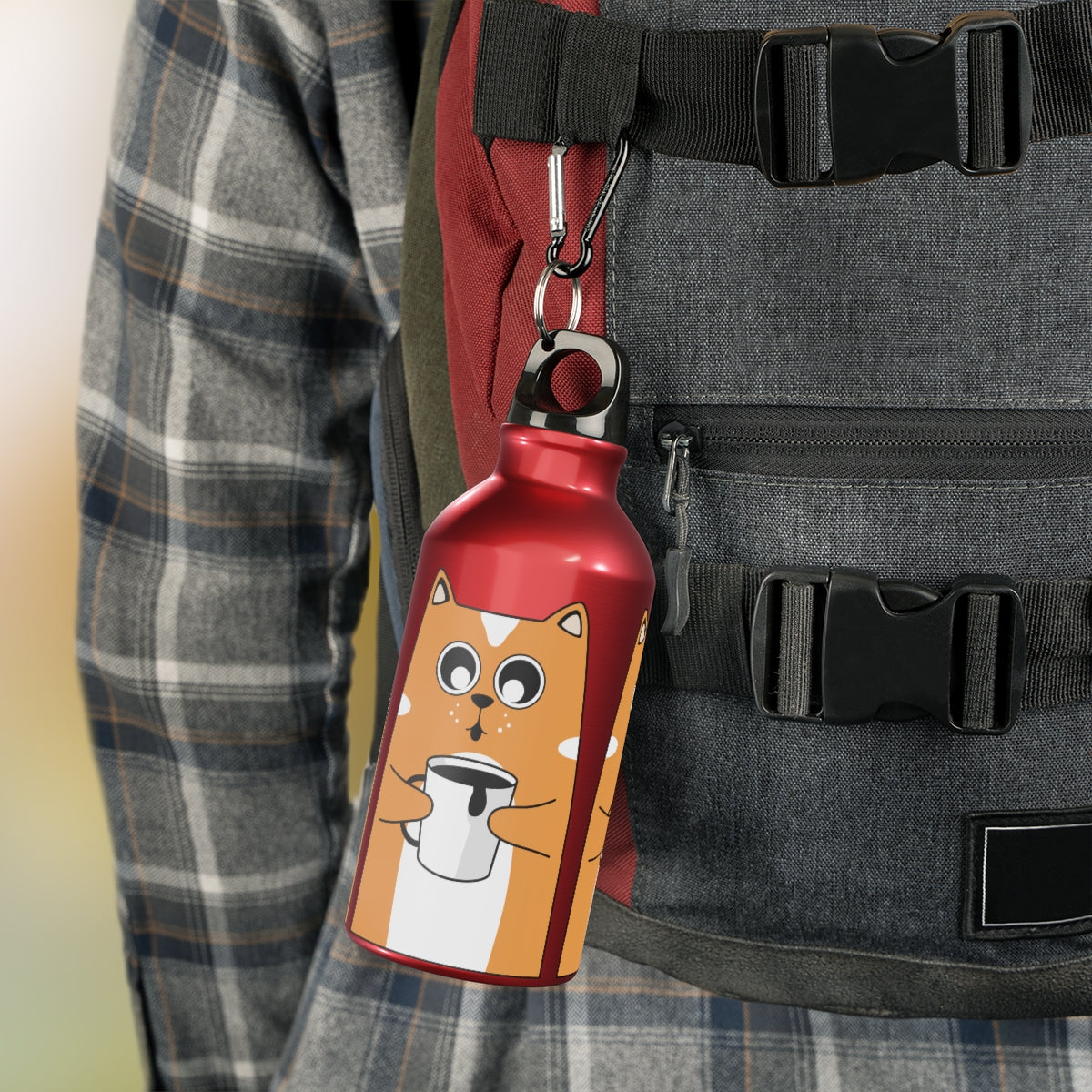 Coffee Cat Oregon Sport Bottle