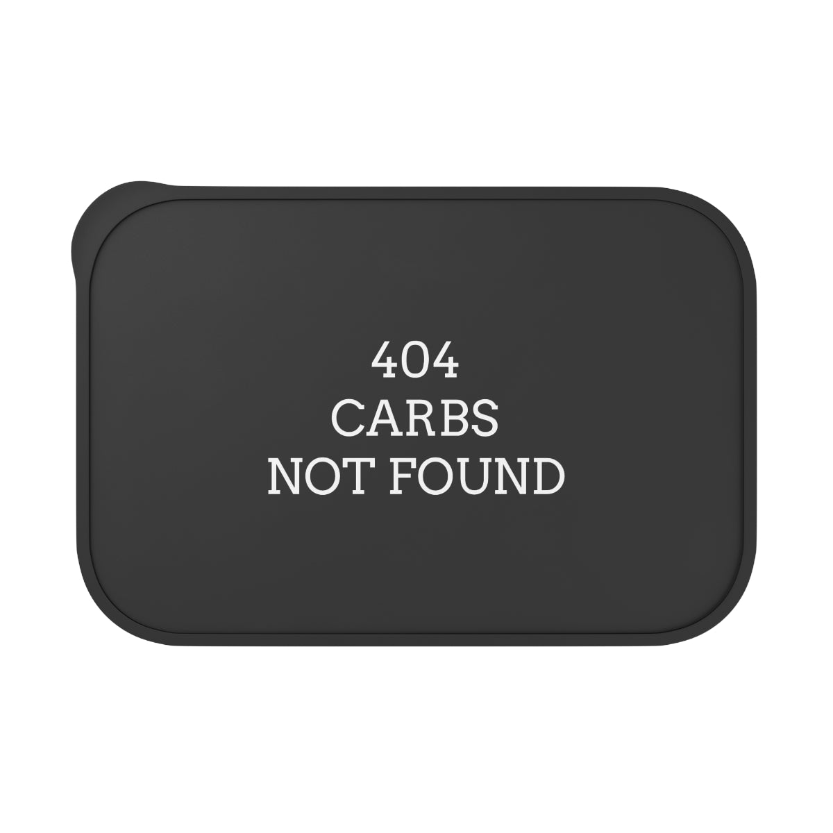 Bento Box with Band and Utensils - 404 Carbs Not Found - PLA