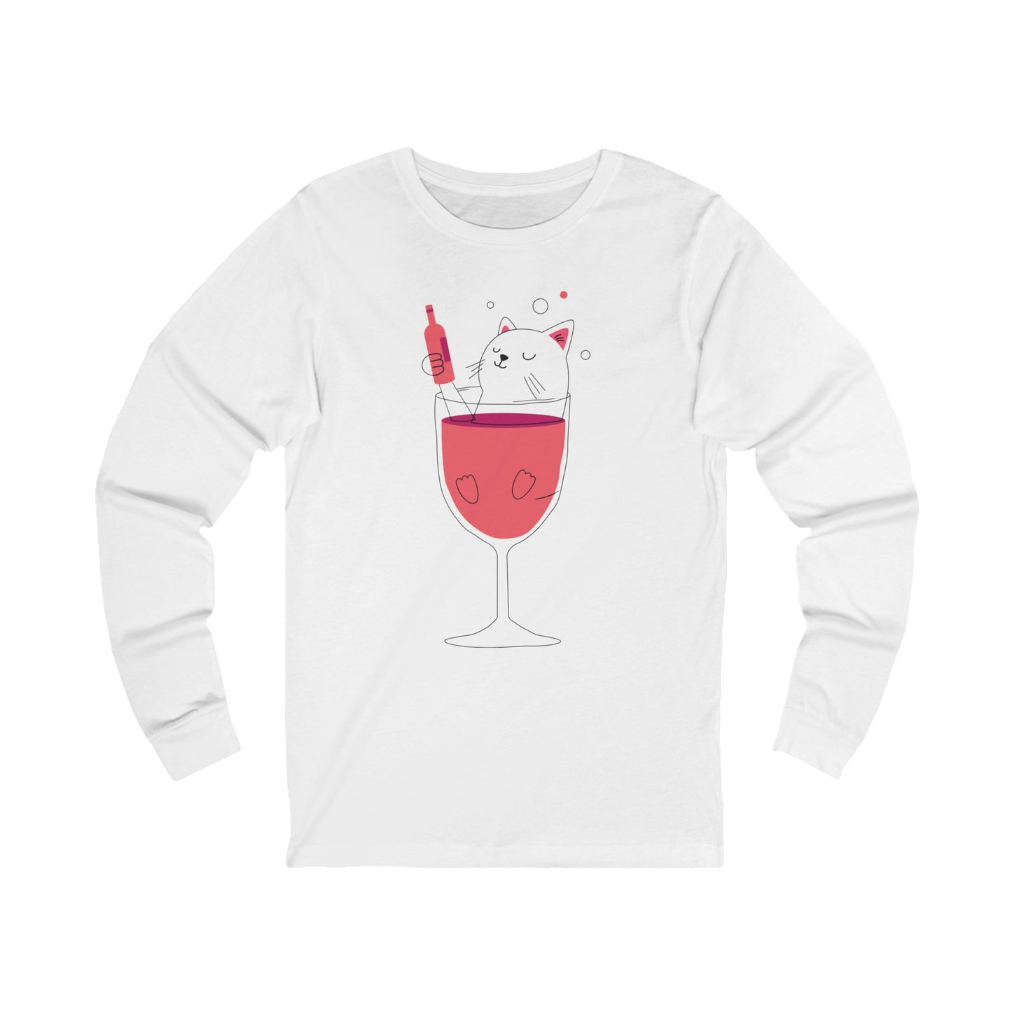 Catz and Winez - Unisex Jersey Long Sleeve Tee