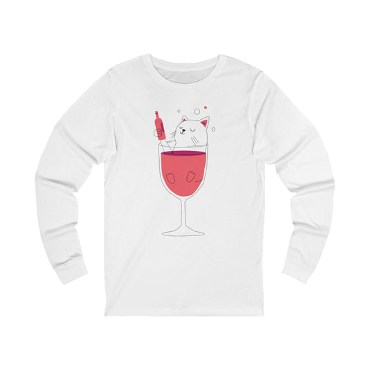 Catz and Winez - Unisex Jersey Long Sleeve Tee