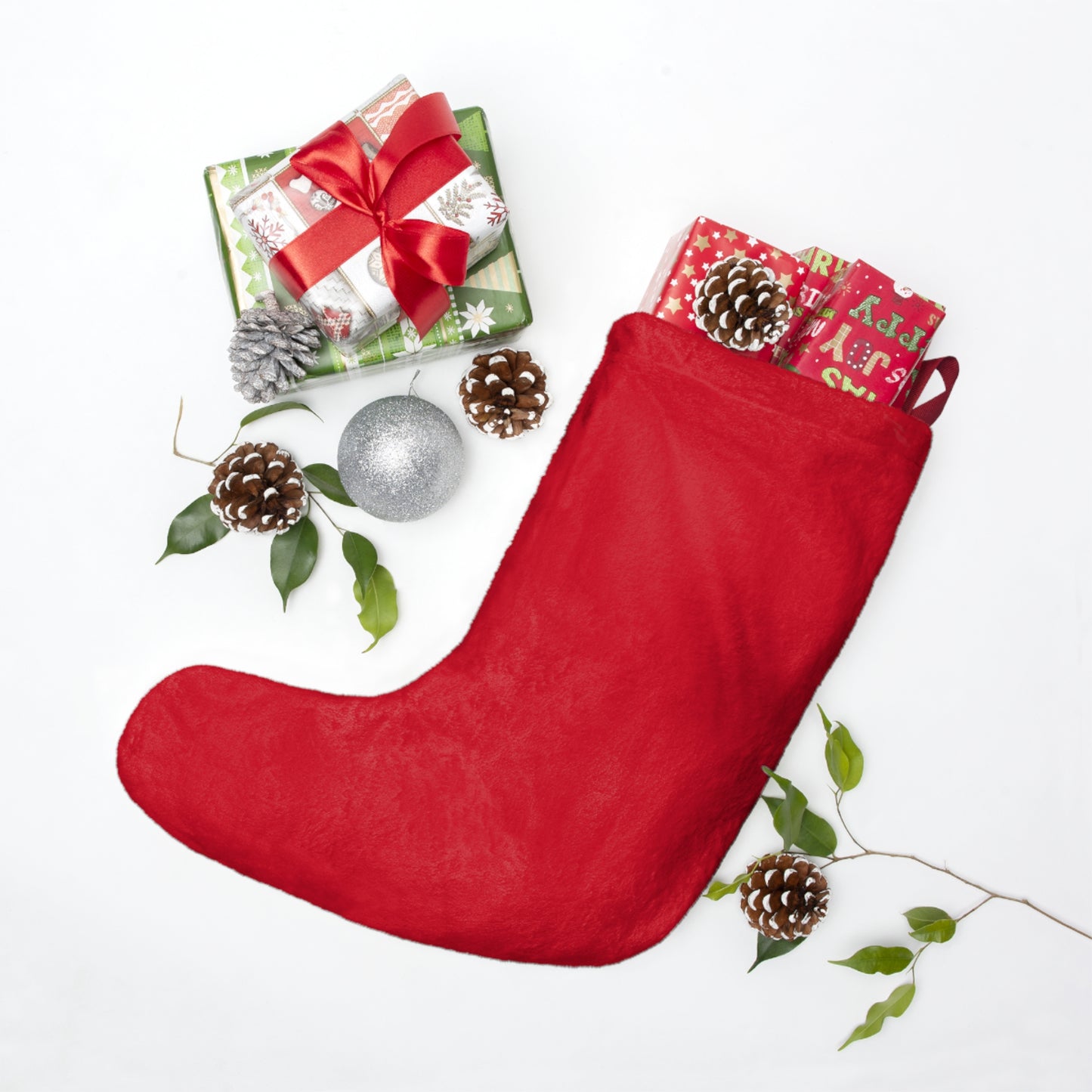 Merry Christmas Santa's Holiday Stocking