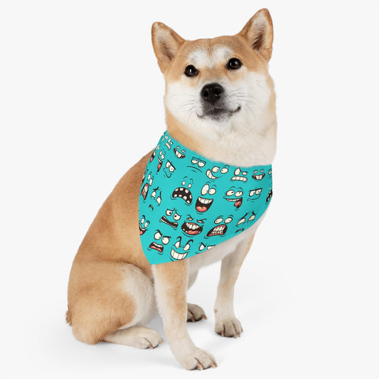 Pet Bandana Collar - Darn Faces