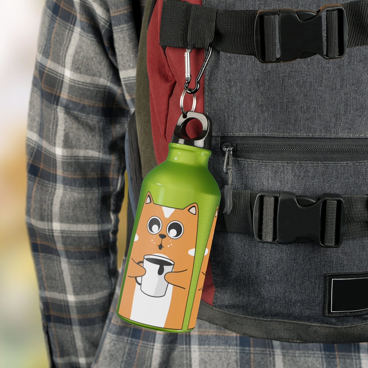 Coffee Cat Oregon Sport Bottle