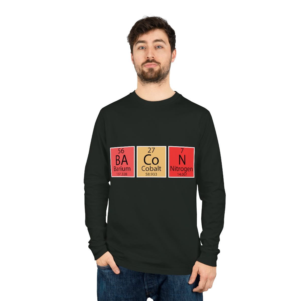 BaCoN Unisex Shifts Dry Organic Long Sleeve Tee