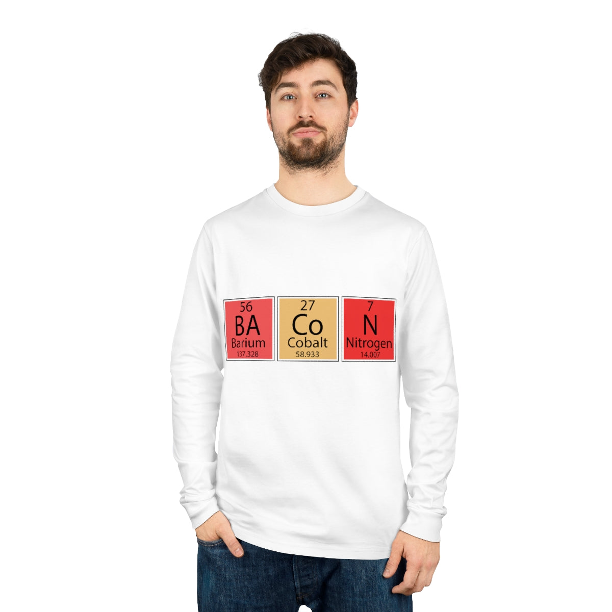 BaCoN Unisex Shifts Dry Organic Long Sleeve Tee