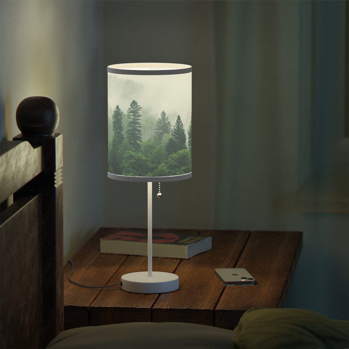 Feel the Forest Lamp on a Stand, US|CA plug