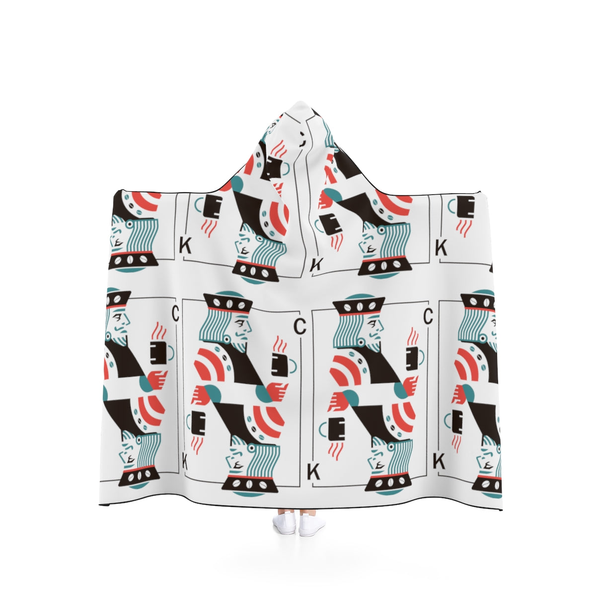 Ruler of Cards Hooded Blanket