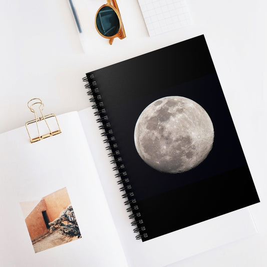 Moons Series I - Spiral Notebook - Ruled Line