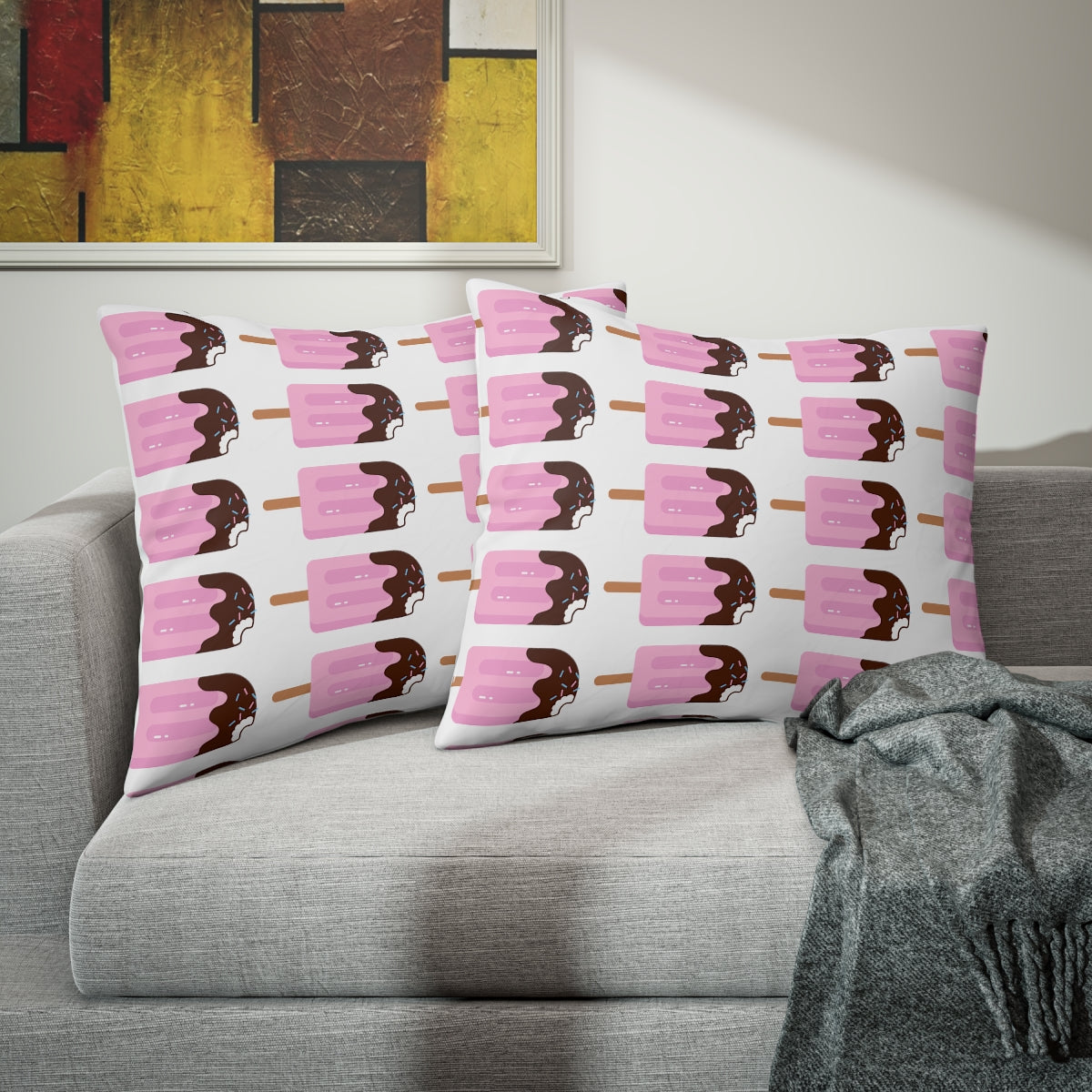 Ice Cream Enthusiast Pillow Sham