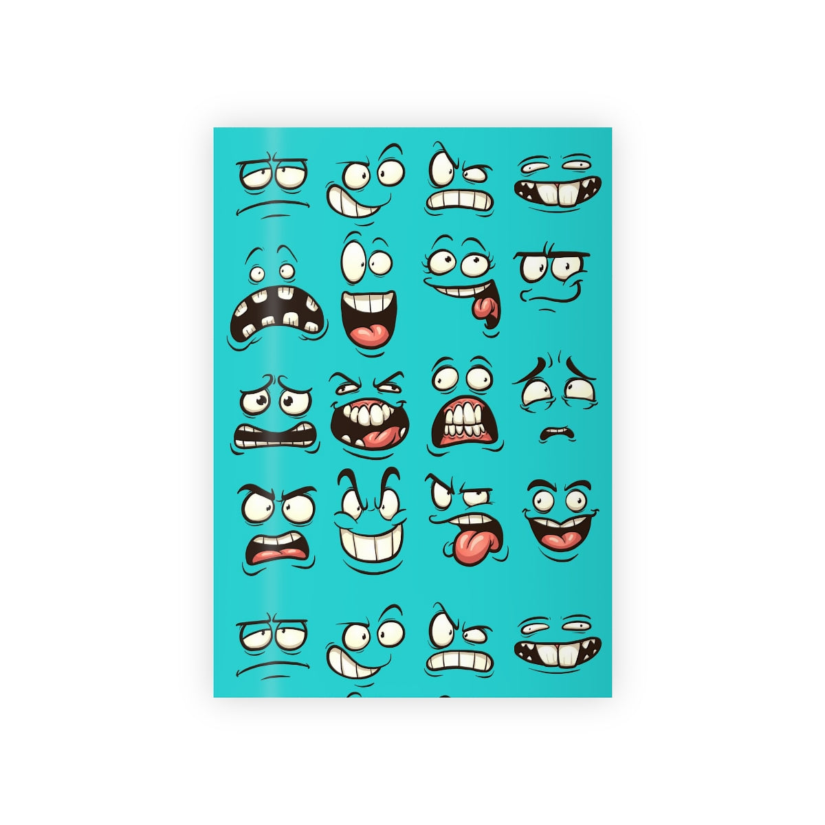 Gift Wrapping Paper Rolls, 1pc - Darn Faces