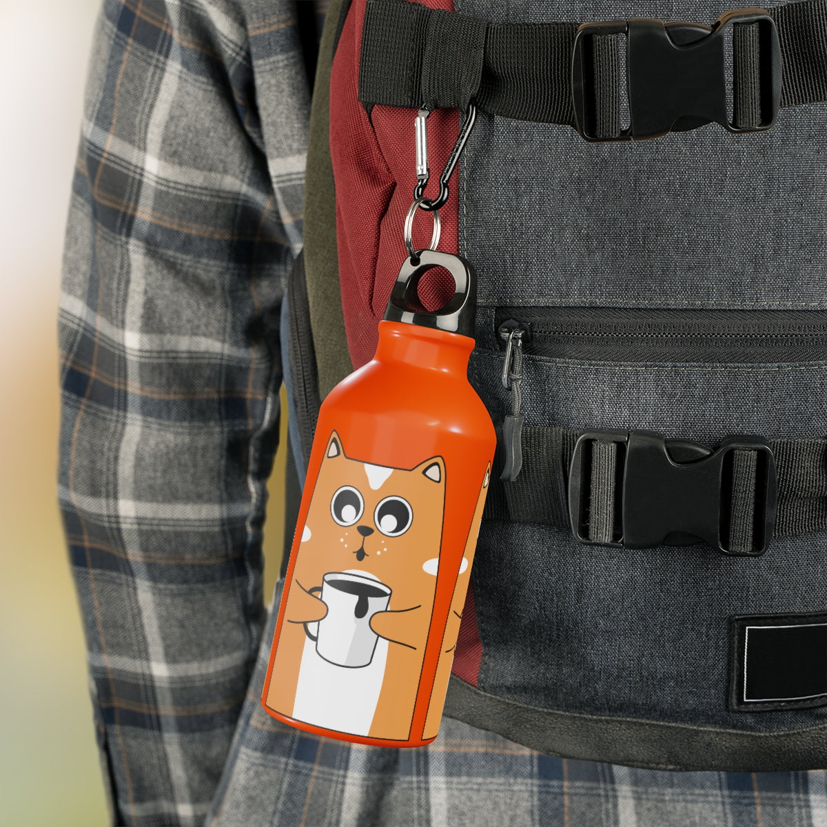 Coffee Cat Oregon Sport Bottle