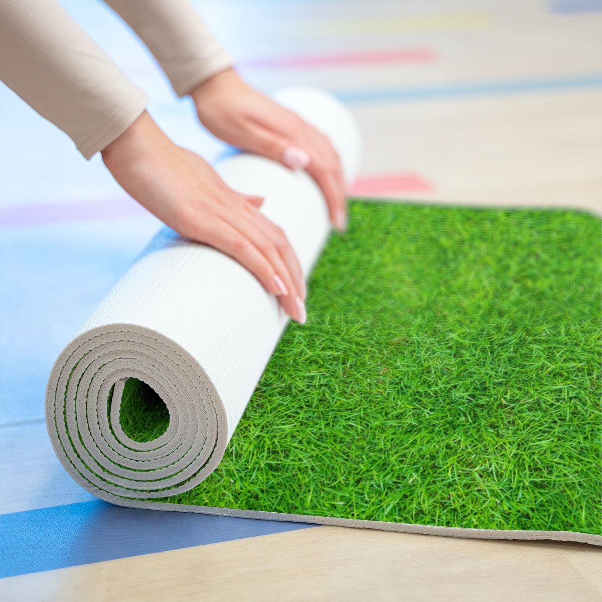 Grass Foam Yoga Mat