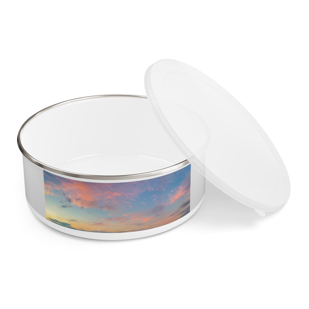 Enamel Sky Bowl