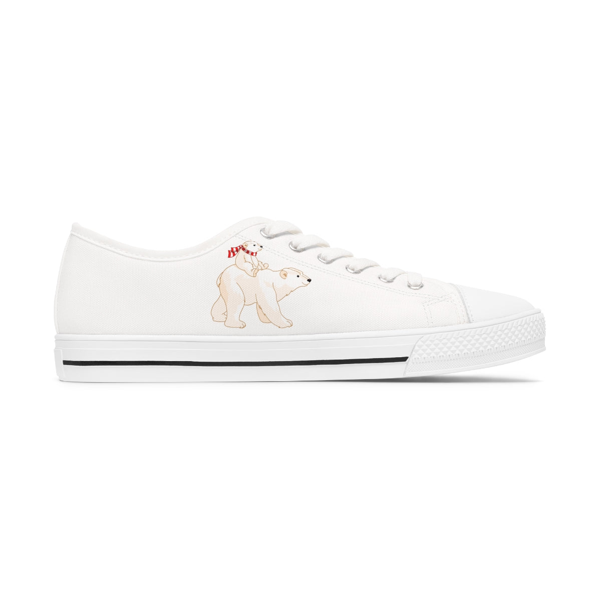 Polar Walk of Love - Women's Low Top Sneakers