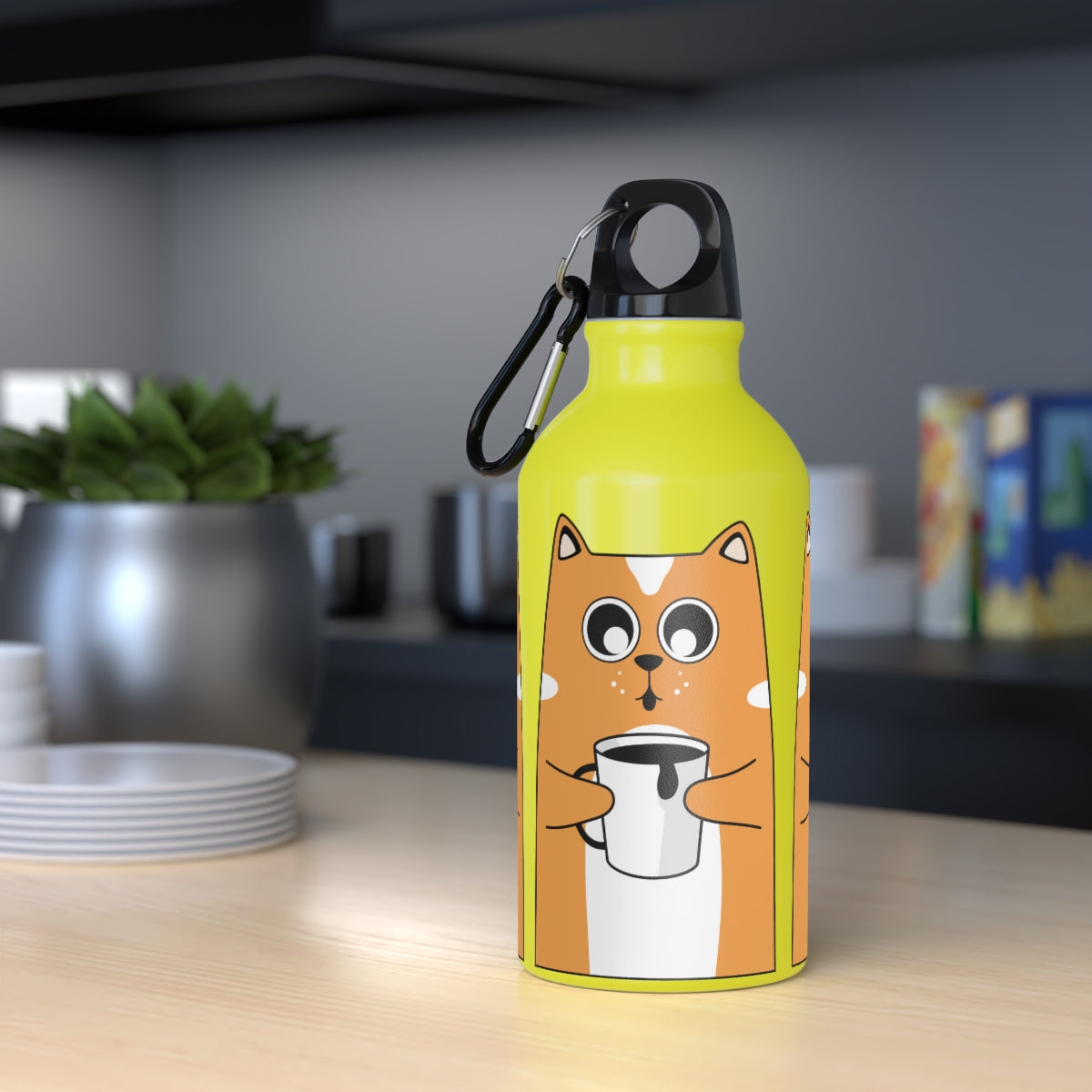 Coffee Cat Oregon Sport Bottle