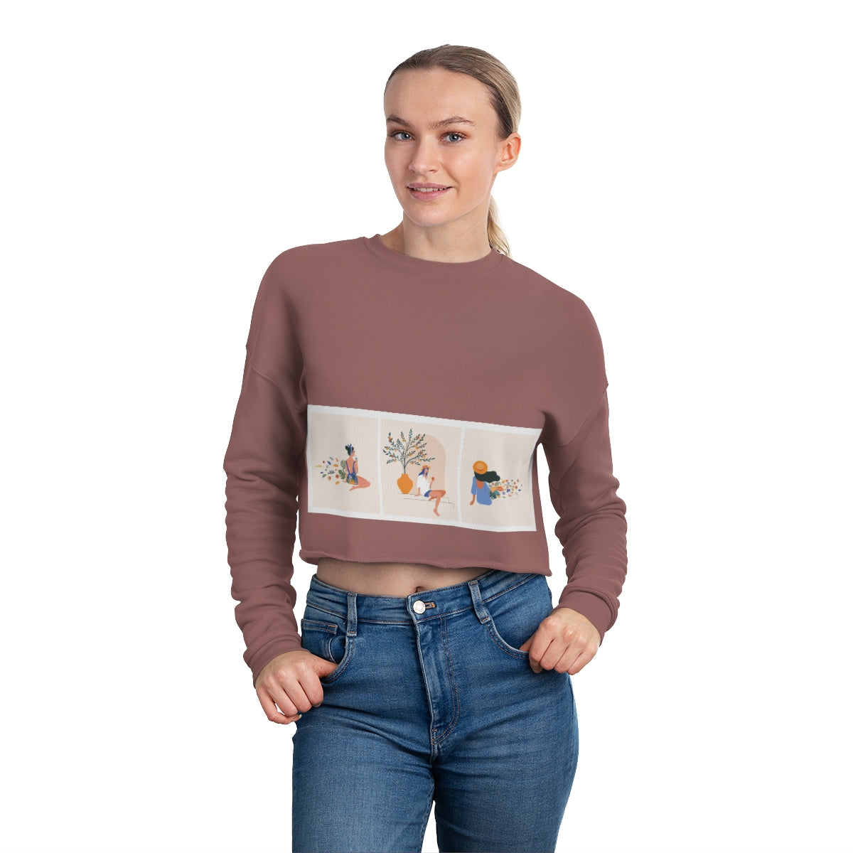 Seasonal Affairs - Women's Cropped Sweatshirt