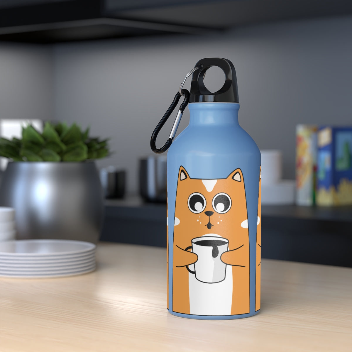 Coffee Cat Oregon Sport Bottle