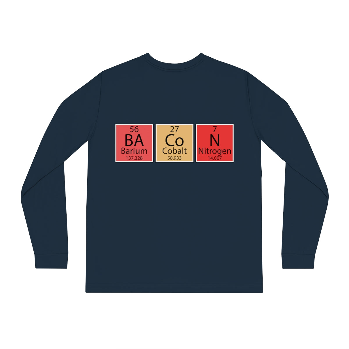 BaCoN Unisex Shifts Dry Organic Long Sleeve Tee