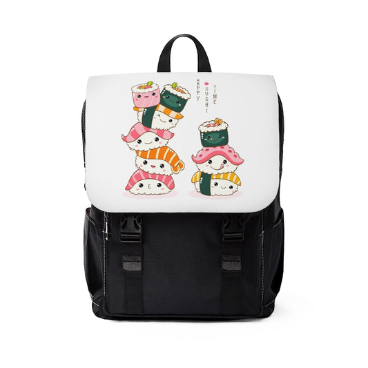 Sushi is Life - Unisex Casual Shoulder Backpack