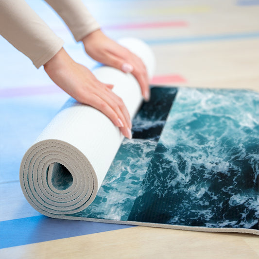 Sea Foam Yoga Mat