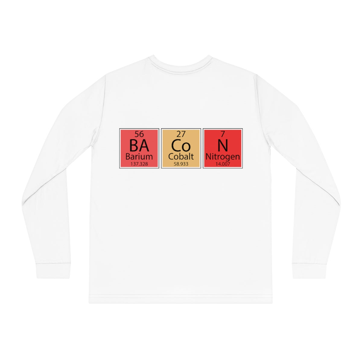 BaCoN Unisex Shifts Dry Organic Long Sleeve Tee