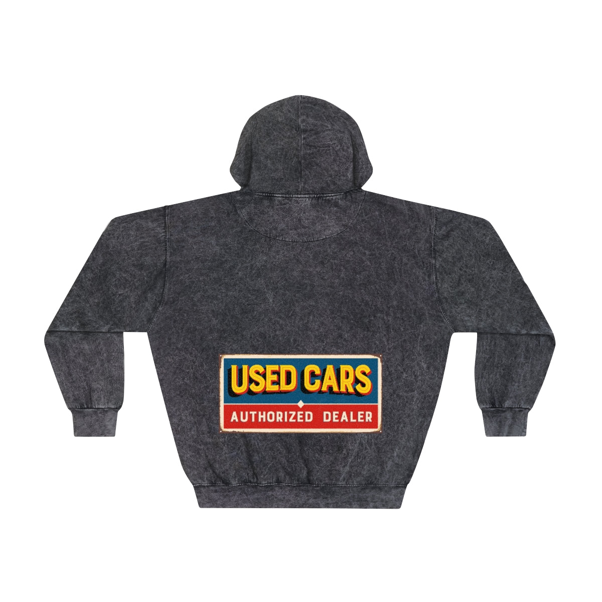 Used Cars Authorized Dealer - Unisex Mineral Wash Hoodie