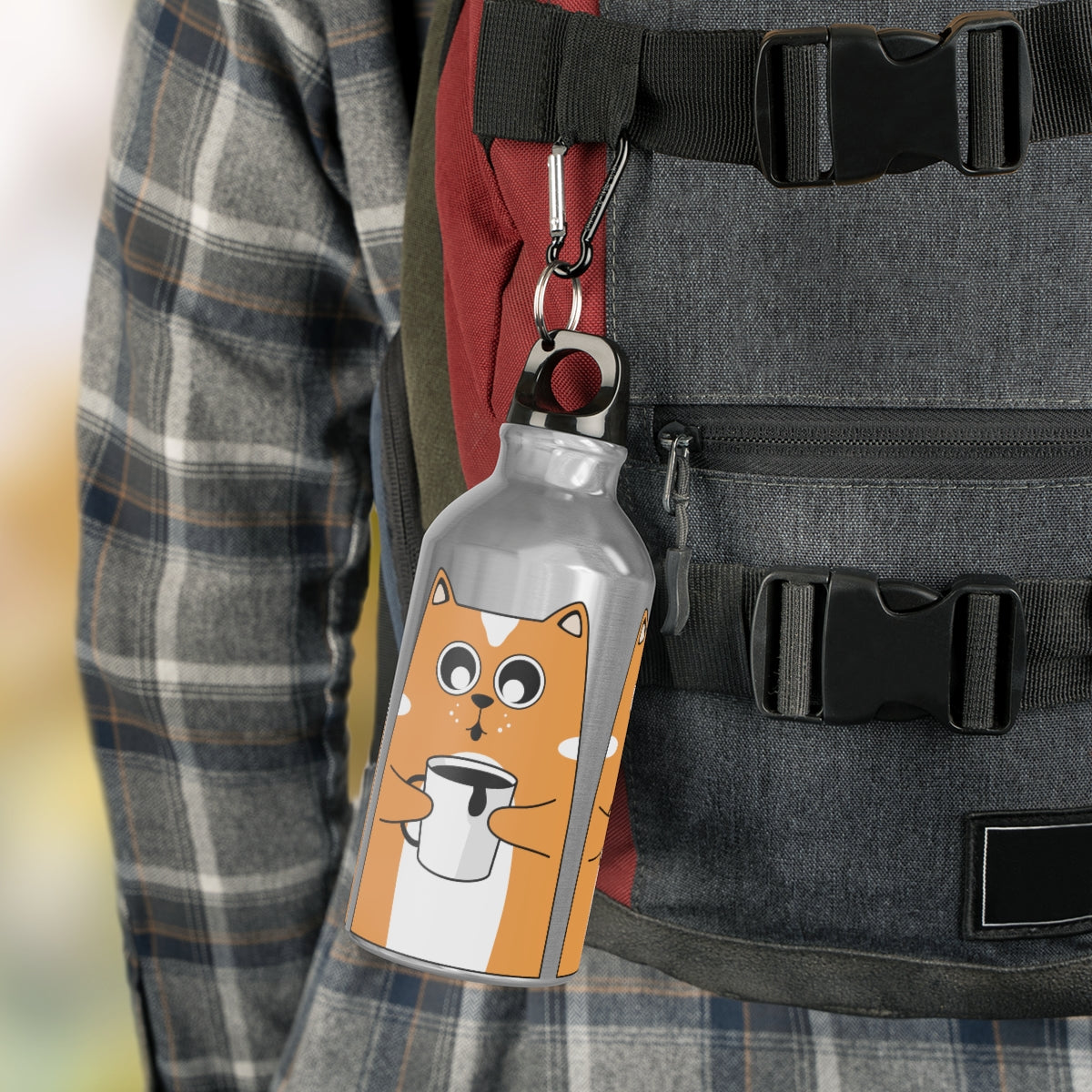 Coffee Cat Oregon Sport Bottle