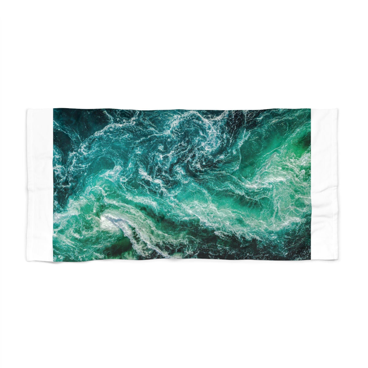 Ode to the Oceans - Beach Towel I