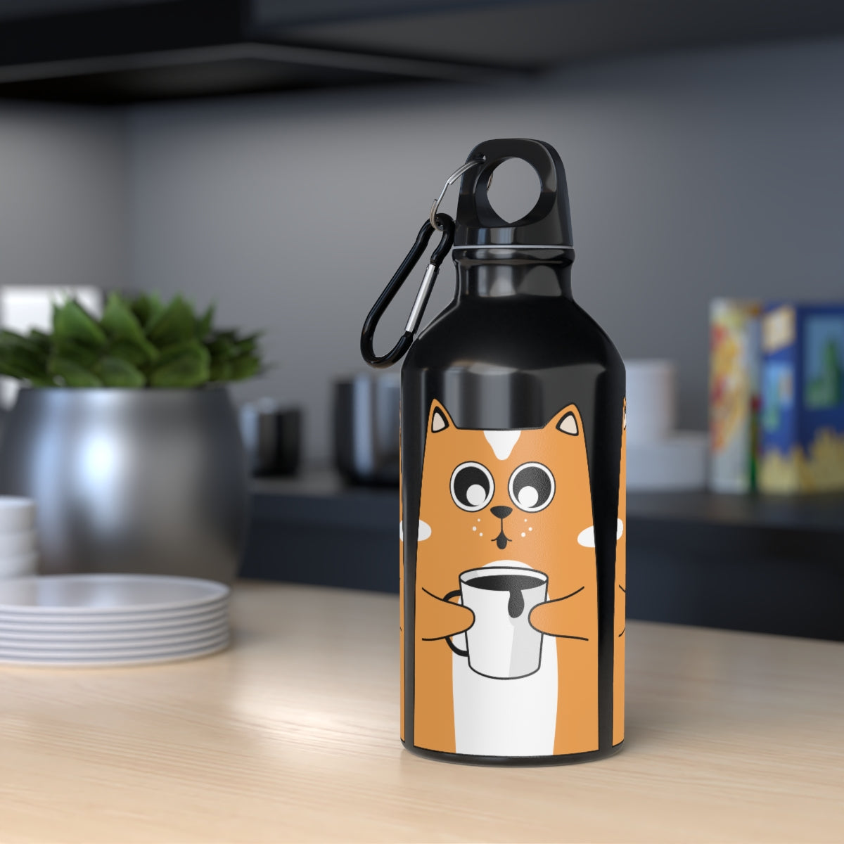 Coffee Cat Oregon Sport Bottle