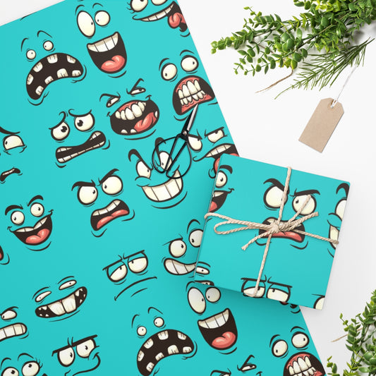 Wrapping Paper for their Darn Faces