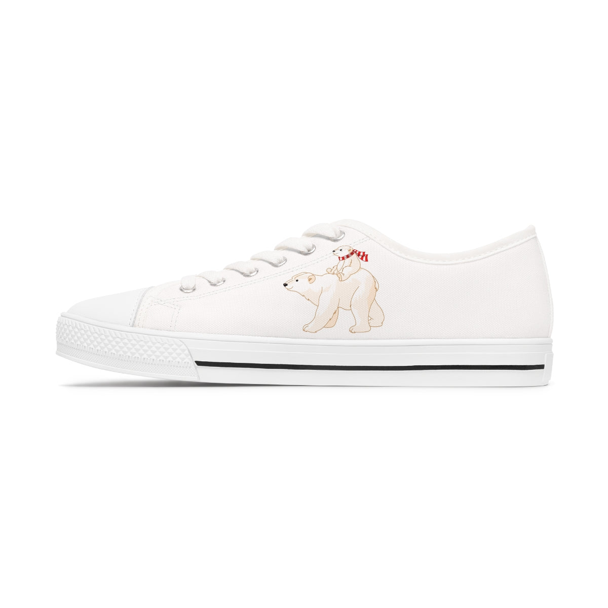 Polar Walk of Love - Women's Low Top Sneakers